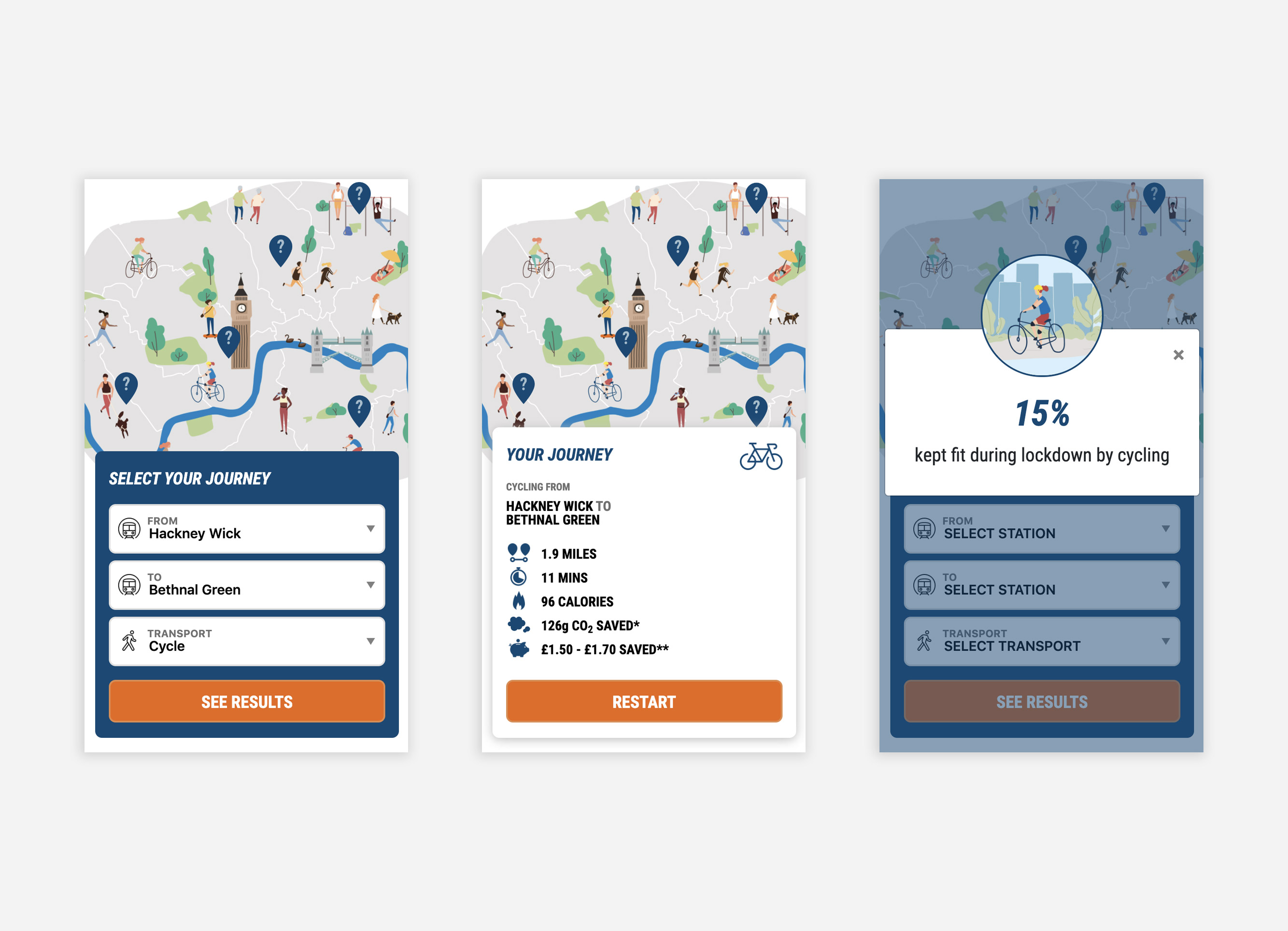 Decathlon - The Healthy London Transport Map